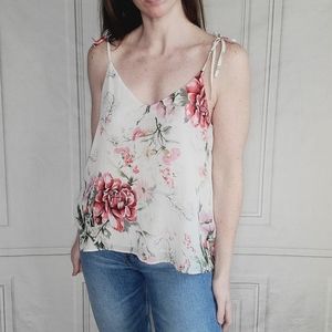 River Island Floral Tank Top